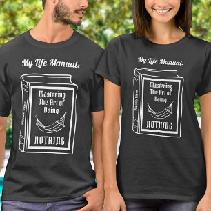 Camiseta Citas divertidas modernas que citan tipografía en 