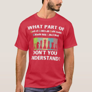 Camiseta Citas divertidas para la defensa siciliana para el