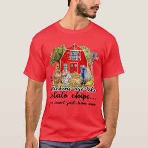 Camiseta Citas Divertidas Pollo Sublimación chica