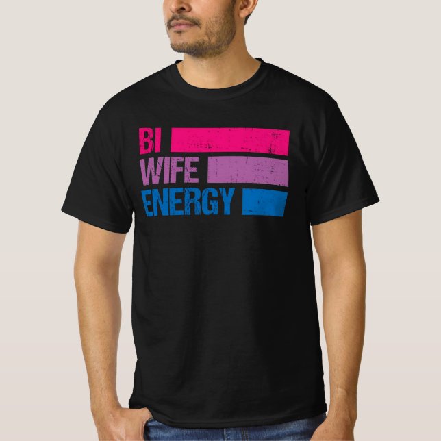 Camiseta citas energéticas de la esposa de Bi (Anverso)