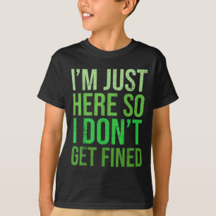 Camiseta Citas famosas aquí para que no me multen