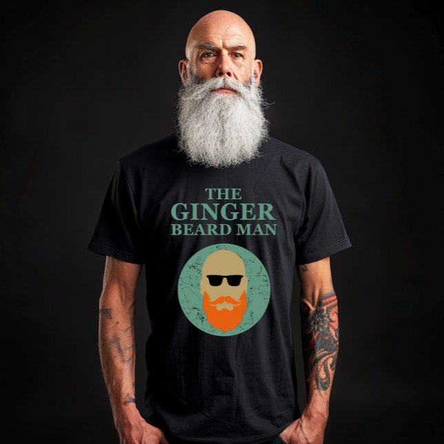 Camiseta Citas graciosas con barba de jengibre barba hombre (Subido por el creador)