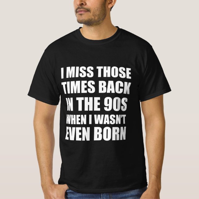 Camiseta Citas graciosas de la milenio (Anverso)