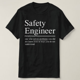 Camiseta citas graciosas para Ingeniero de Seguridad