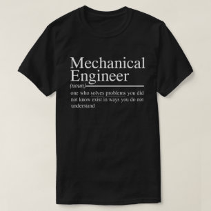 Camiseta citas graciosas para Ingeniero Mecánico