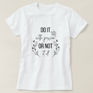 Camiseta citas inspiradoras, motivación