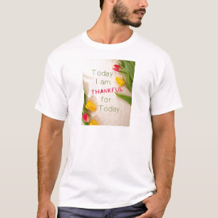 Camiseta Citas motivacionales agradecidas