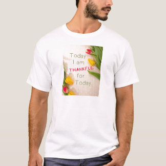 Camiseta Citas motivacionales agradecidas