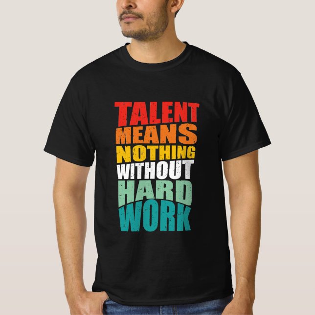 Camiseta Citas motivacionales de texto perfectas (Anverso)