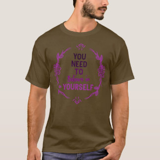 Camiseta citas motivacionales diseño de regalo de cumpleaño