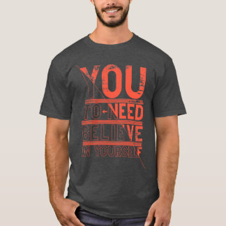 Camiseta citas motivacionales diseño de regalo de cumpleaño