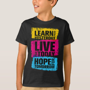 Camiseta Citas motivacionales Novedad Gráfico S& Guay D