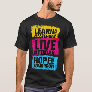 Camiseta Citas motivacionales Novedad Gráfico S& Guay D