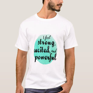 Camiseta citas motivacionales para el trabajo y el éxito