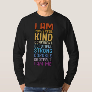 Camiseta Citas positivas Inspiradoras para mujeres