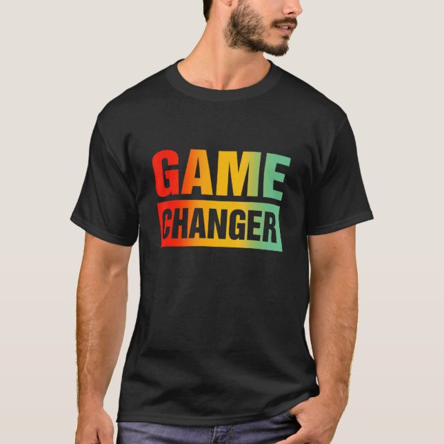 Camiseta Citas sarcásticas del cambiador de juegos 3 (Anverso)