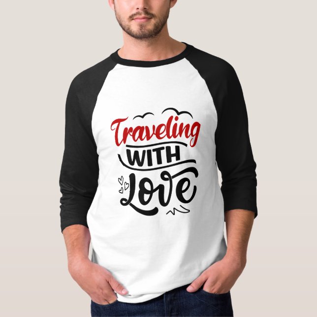 Camiseta Citas sobre viajar con tu amor (Anverso)