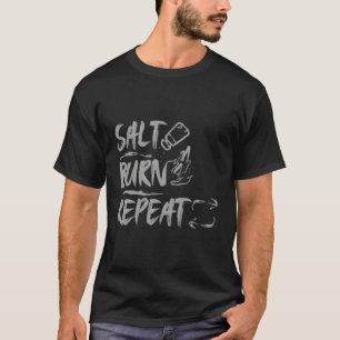 Camiseta Citas sobrenaturales Quema de sal de ficción sobre