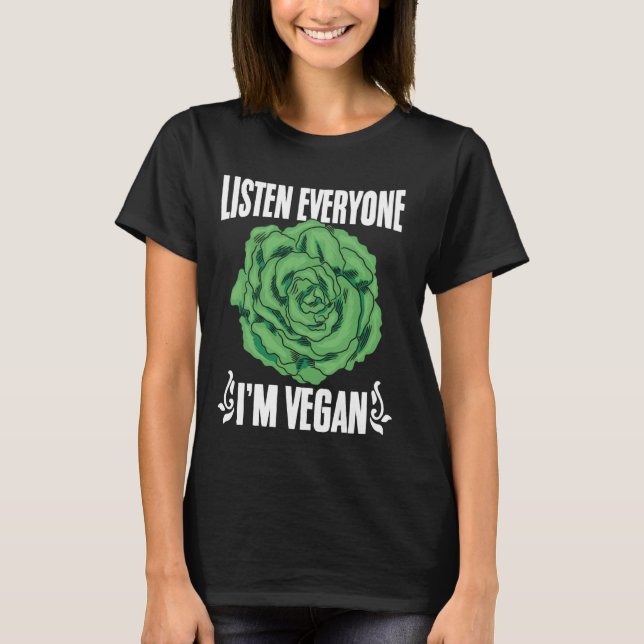 Camiseta Citas vegetarianas divertidas dicen dieta basada e (Anverso)