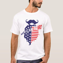 Camiseta citation_barbe_american_beard_barbu_moustache_usa_