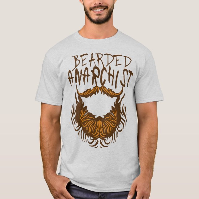Camiseta citation_barbe_barbu_anarchist_bearded_humour_1412 (Anverso)