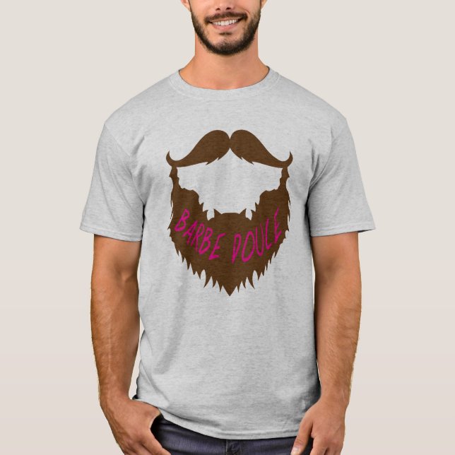 Camiseta citation_barbe_douce_humour_drole_1312 (Anverso)