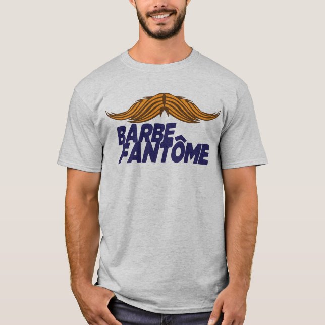 Camiseta citation_barbe_fantome_humour_message_1512 (Anverso)
