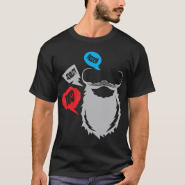 Camiseta citation_barbe_freedom_equality_beard_barbu_bulle_