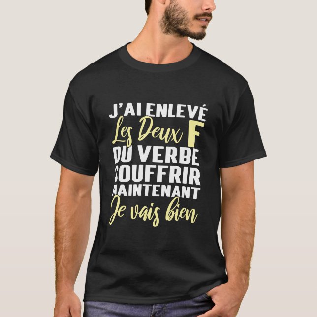 Camiseta Citation Motivation Positif Sourire (Anverso)