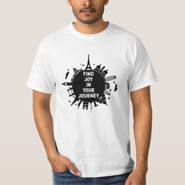 Camiseta Cities City Cityscape Skyline Funny Gift Idea (Anverso)