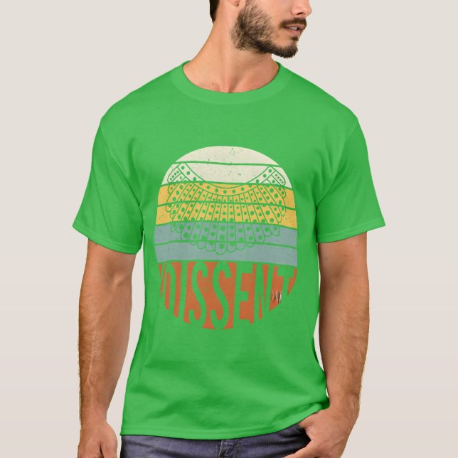 Camiseta Cito amigos que disentir (Anverso)