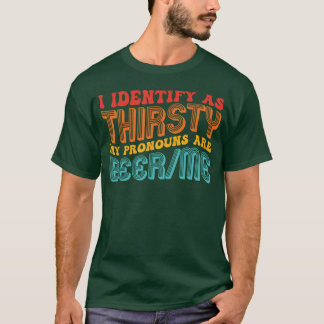 Camiseta Cito Como Sediento Mis Pronombres Son Cerveza
