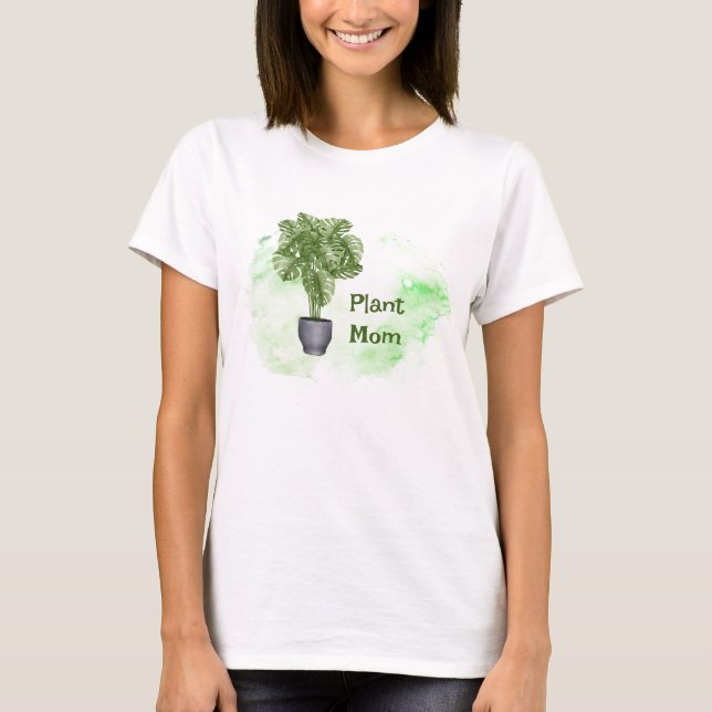 Camiseta Cito de mamá de la planta divertida (Anverso)