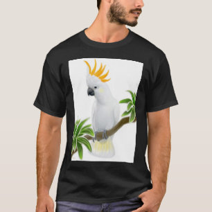 Camiseta cítrica de la oscuridad del Cockatoo