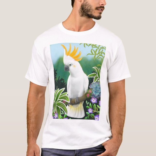 Camiseta cítrica del Cockatoo (Anverso)