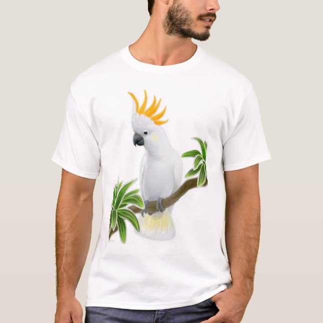 Camiseta cítrica del Cockatoo (Anverso)