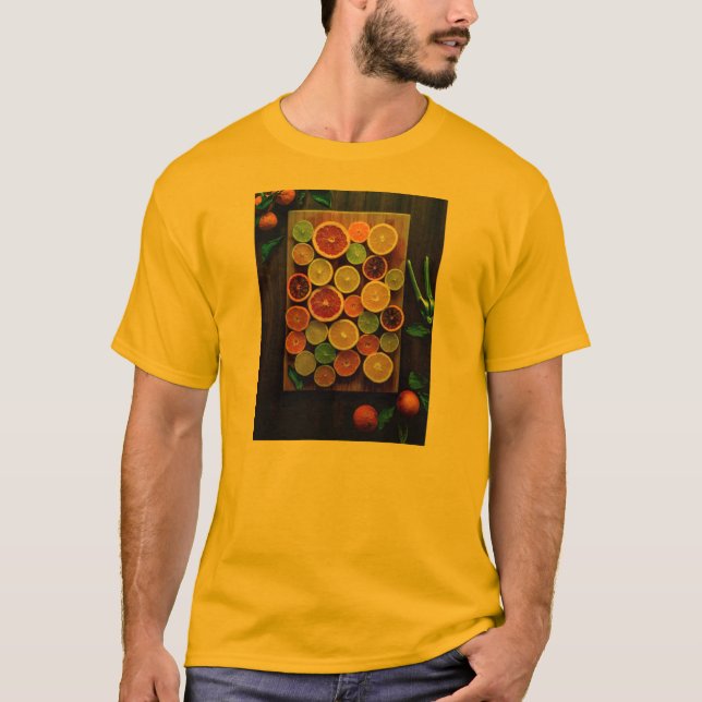 Camiseta cítrico (Anverso)