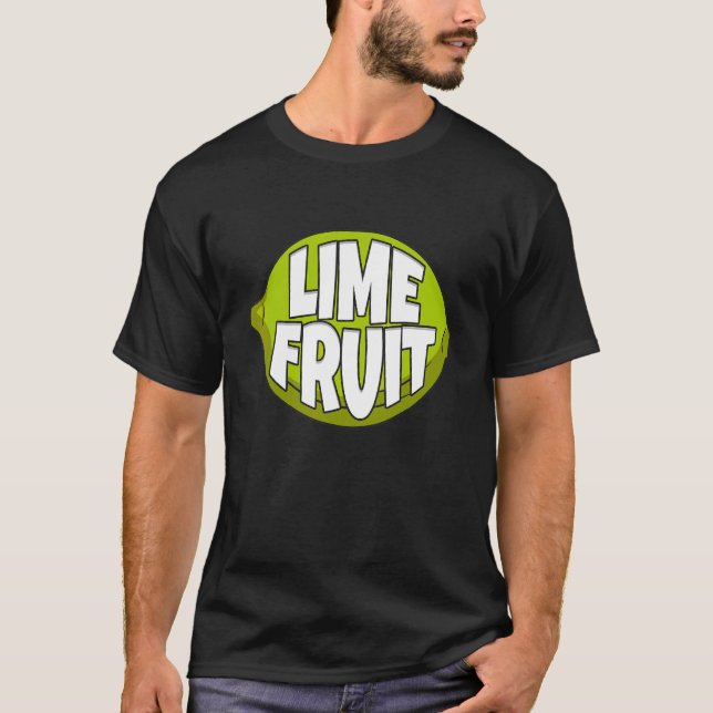 Camiseta Cítrico Lime Fruit Lime Barista (Anverso)
