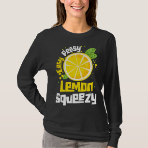 Camiseta Cítricos Fáciles De Limón De Limón Lemo De Fruta