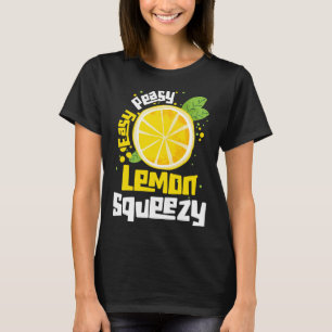 Camiseta Cítricos Fáciles De Limón De Limón Lemo De Fruta