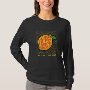 Camiseta Cítricos Frutos Lemonade Tropical Summer Lemon