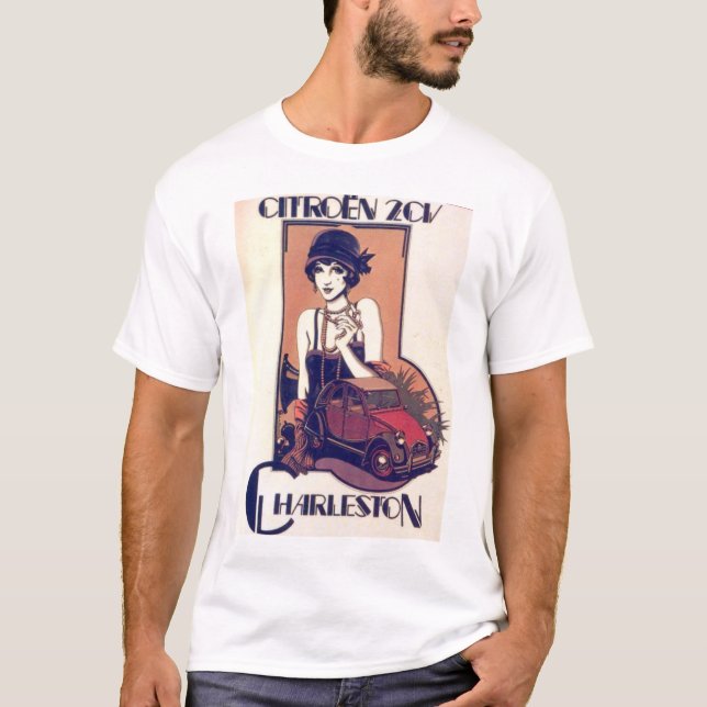 Camiseta Citroen 2CV Charleston (Anverso)