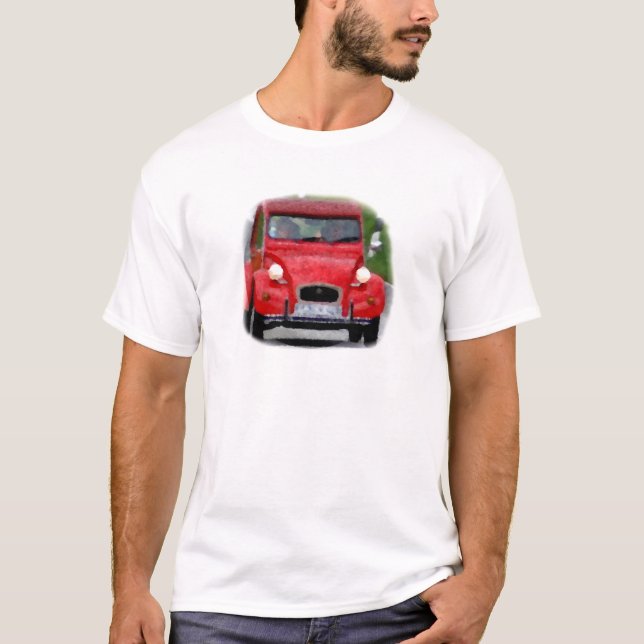 Camiseta Citroen 2CV pato (Anverso)