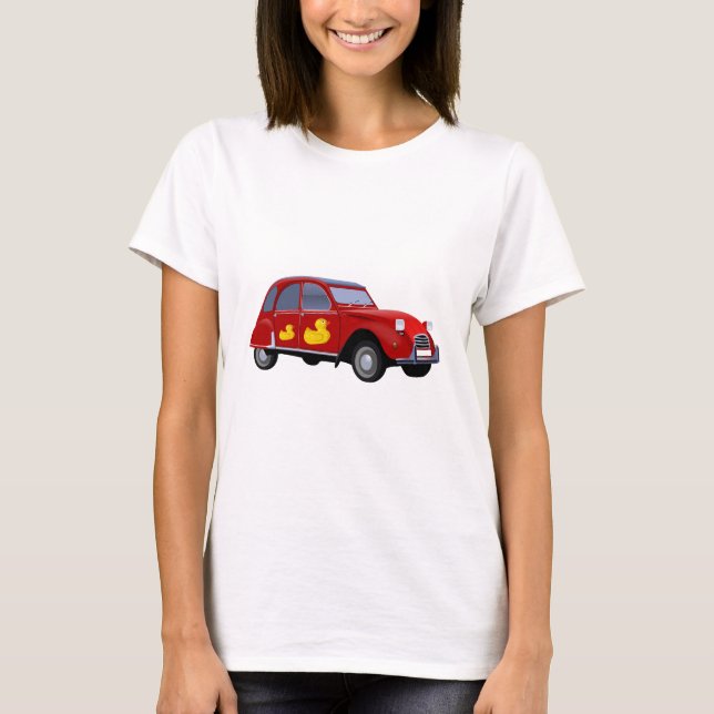 Camiseta Citroen 2CV pato (Anverso)