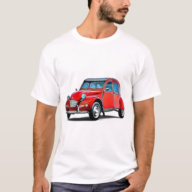 Camiseta Citroen 2CV Personalizado (Anverso)