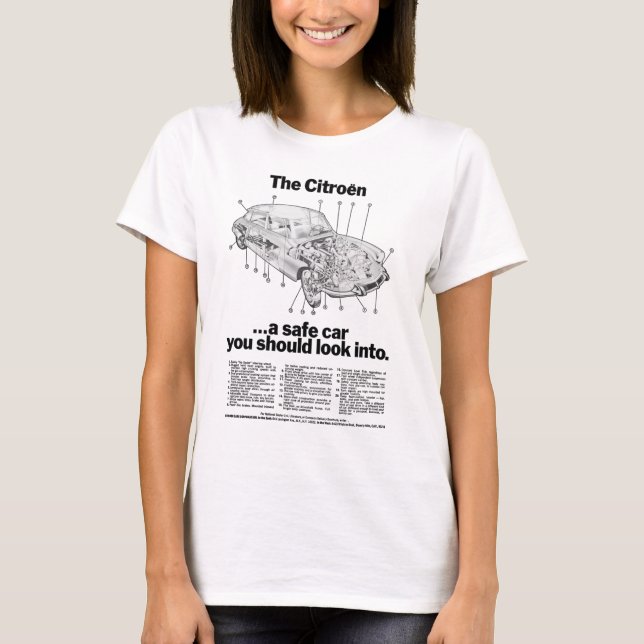 CAMISETA CITROEN DS ID208 (Anverso)