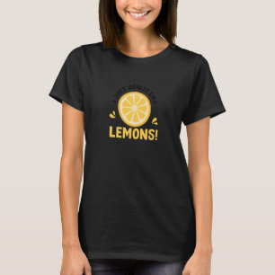 Camiseta Citruis Fruit Summer Lemon Tropical Lemonade