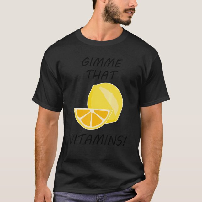 Camiseta Citrus Fruits Vitamins Lemonade Fruits (Anverso)
