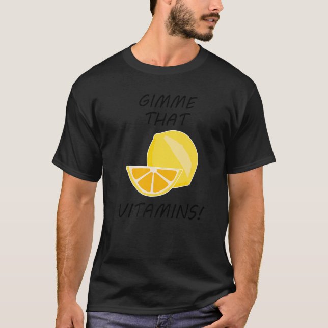 Camiseta Citrus Fruits Vitamins Lemonade Fruits   (Anverso)