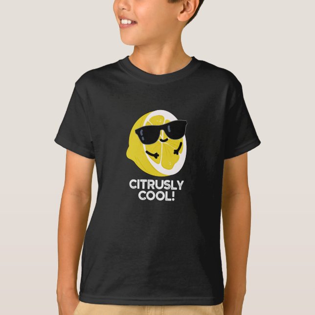 Camiseta Citrus Funny Citrus Citrus Pun Dark BG (Anverso)